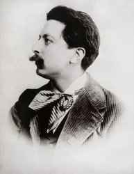 エンリケ・グラナドス（1867-1916）の肖像。写真