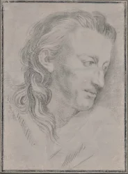 フリードリッヒ・フォン・シラーの肖像 1759-1805年 18世紀後半