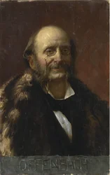 ジャック・オッフェンバッハの肖像1819-1880