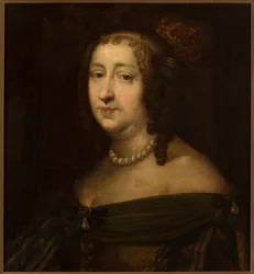 マリー ルイーズ ゴンザガの肖像 1611 ～ 1667 年、ポーランドの女王、17 世紀半ば