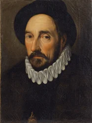 ミシェル・ド・モンテーニュ1533-1592の肖像