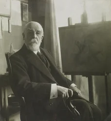 オディロン・ルドンの肖像 1840-1916, 1913.