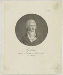 ピエール・ガブリエル・ガルデル1758-1840の肖像、c。 1787年。