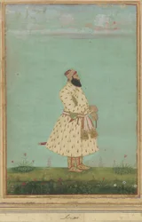 Safdar Jang の肖像画、18 世紀初頭。