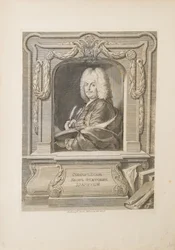 上院議員ヤコフ・フョードロビッチ・ドルゴルコフ上院議員1639-1720の肖像