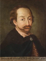 Stanislaw Zolkiewski 1547-1620、1618の肖像