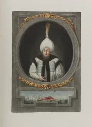 スルタンムスタファIII世の肖像1717-1774、1815