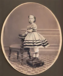 Varvara Mikhaylovna Dostoevskaya 1854-1864、1860年頃の肖像
