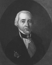 Vasily Yevdokimovich Adadurov 1709-1780の肖像