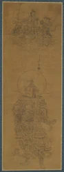 デーヴァ王の肖像画、14 世紀。