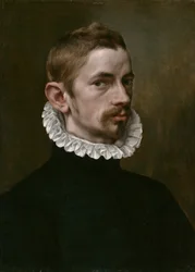 男の肖像、c。 1575年。