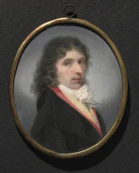 男の肖像c。 1795年。