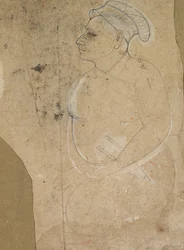 老人の肖像、c。 1700。