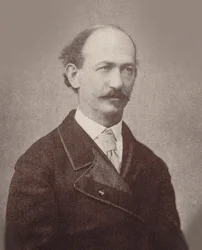 作曲家モーリス・ストラコッシュの肖像 1825-1887年、c。 1870年。
