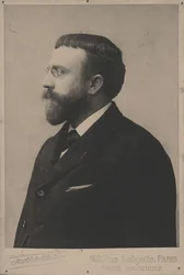 作曲家ポール・ヴィダルの肖像 1863-1931.