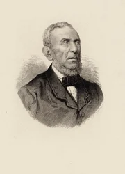 作曲家Saverio Mercadante 1795-1870の肖像。