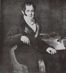 Ch後の建築家Carlo Rossi 1775-1849の肖像ミトワール