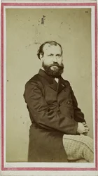 作曲家シャルル・グノーの肖像（1818-1893）1865年頃