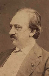 作曲家フリードリッヒ・フォン・フロートウの肖像、1812～1883年頃。 1880年。