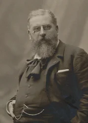 作曲家ラウル・プーニョの肖像 1852-1914年、c. 1900～1910年。