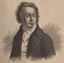 19世紀の詩人イヴァン・S・バルコフ1732-1768の肖像