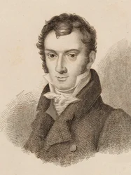ヴァイオリン奏者で作曲家のヨーゼフ・マイゼダーの肖像 1789-1863, 1824.