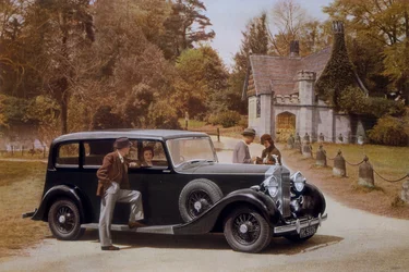 ロールス・ロイス車のポスター広告、1939 年