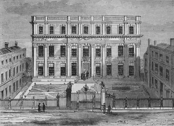 Powis House、グレートオーモンドストリート、ブルームズベリー、ロンドン、c1714 1878
