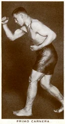 Primo Carnera、イタリアのボクサー、1938