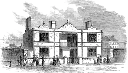 1851年の労働者階級のためのプリンスアルバーツモデル住居