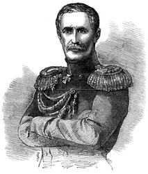 アレクサンドル王子セルゲイエビッチメンシコフ王子、1853年ロシア軍司令官