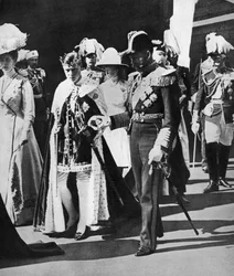 エドワーズ王子、プリンスオブウェールズとして1911年に叙任