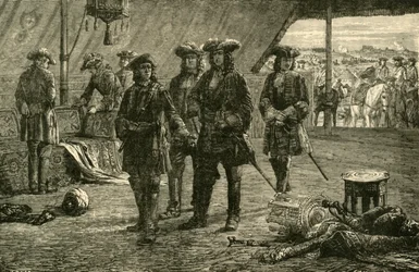 ユージーン王子、ベオグラードでのトルコ人の勝利後、1717年、1890年。