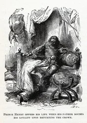 ヘンリー王子は、1882年に父親が王冠を返す際の忠誠心を疑ったとき、彼の人生を捧げます。