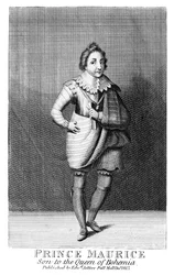 ボヘミア女王の息子、モーリス王子、1815年