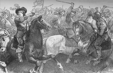 エッジヒルのプリンスルーパート、1642年10月23日、c1880