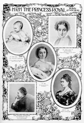 19世紀後半、ビクトリア女王の長女、ビクトリア王女アデレードメアリールイーズ
