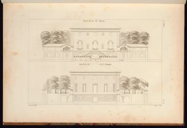 印刷、市民建築のコレクション...、1806–12