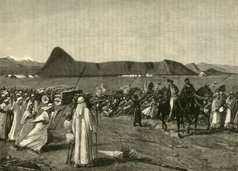 雄牛の行列、1890。