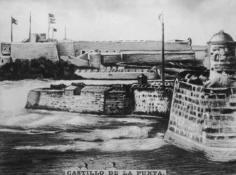 プンタ城、1589年、1920年代