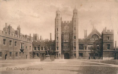 Quadrangle、イートンカレッジ、バークシャー、c1905