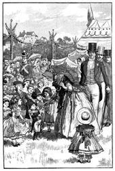 ビクトリア女王とアルバート王子、フェット、コーブルク、ドイツ、c1840年代、1900