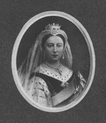 ビクトリア女王、州ローブ、1901年。