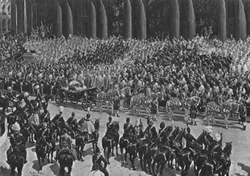 ビクトリア女王、ダイヤモンドジュビリー、1897年6月22日、1901年。