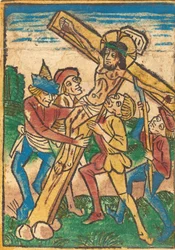十字架を上げる、c。 1490年。