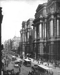 Randolph Street、シカゴ、イリノイ、米国、c1900。