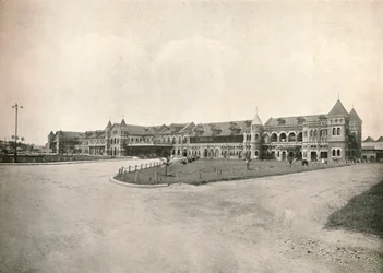 ラングーン駅、1900。