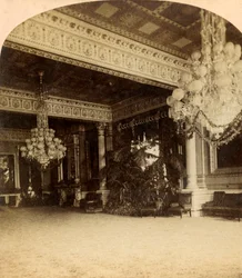 レセプションルーム、ホワイトハウス、ワシントン、c1900。