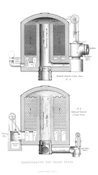 再生式熱風ストーブ、1866