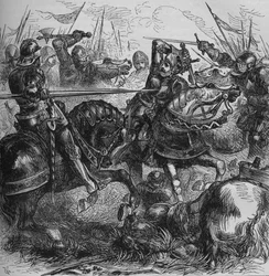 ボスワースのリチャード3世、1485年8月22日、c1880